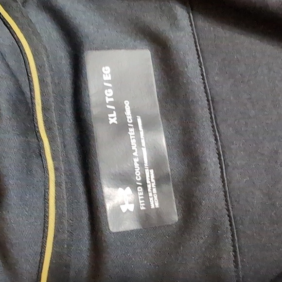 Under Armour UA Steph Curry Hooded 1/2 Zip Track Jacket Size XL In Black - Picture 5 of 16